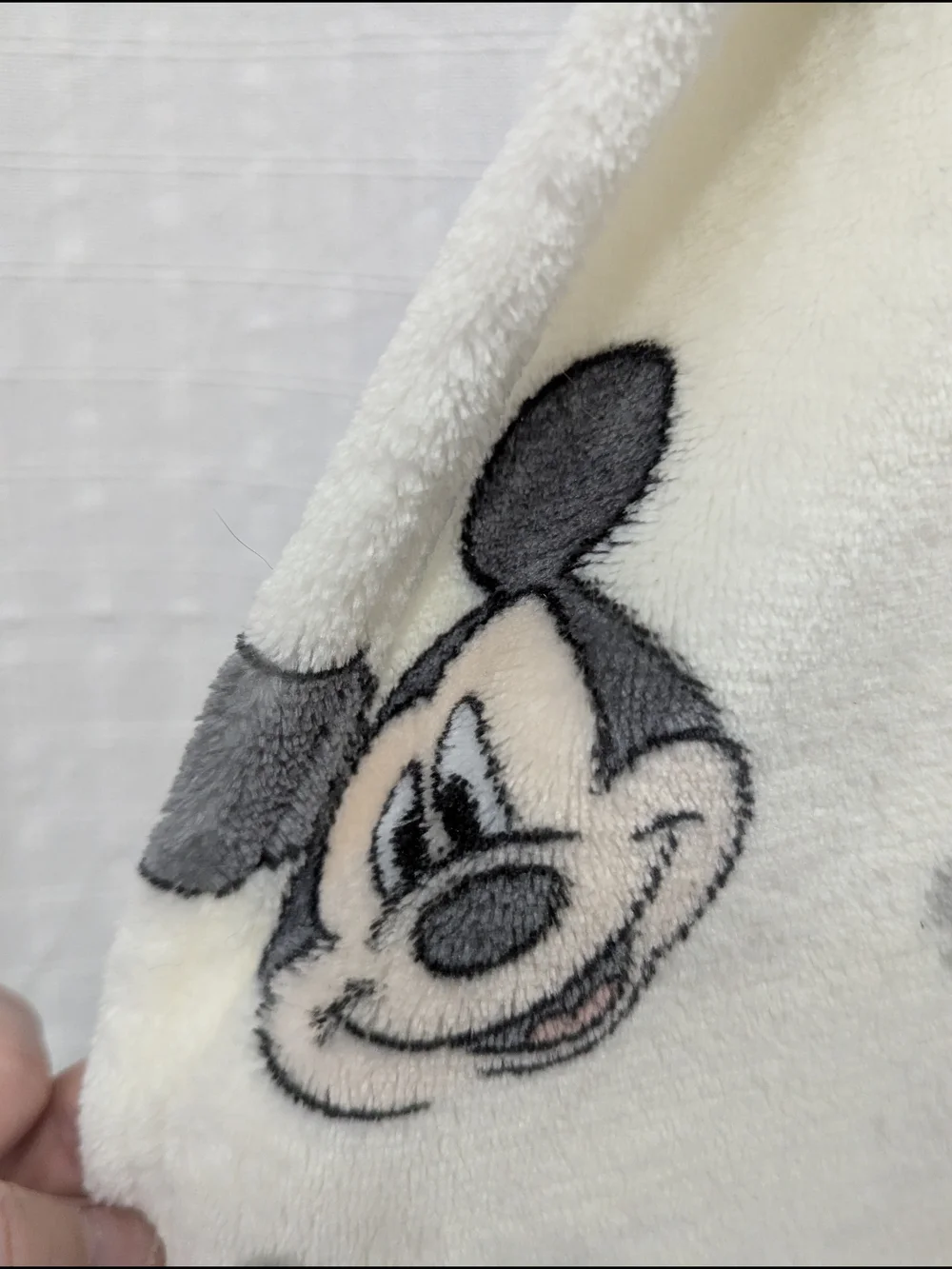 Disney Mickey Mouse Cream Baby Blanket Disney Baby Super Soft Clean